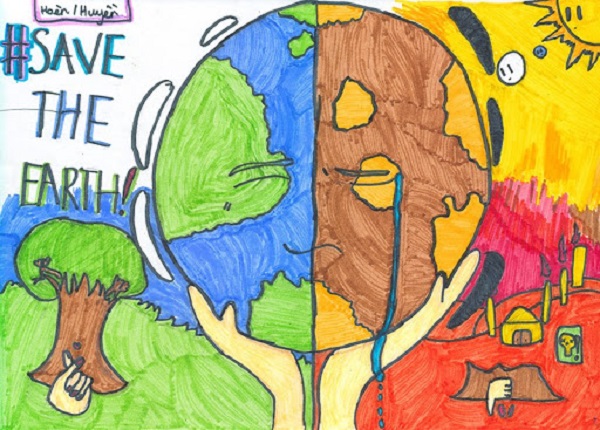 Xem Ngay: Top 5 Ý Tưởng Vẽ Tranh Bảo Vệ Môi Trường Trái Đất Đơn Giản -  Thiết Kế Xinh