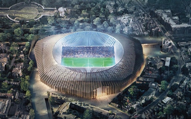 Thiết kế sân Stamford Bridge mới