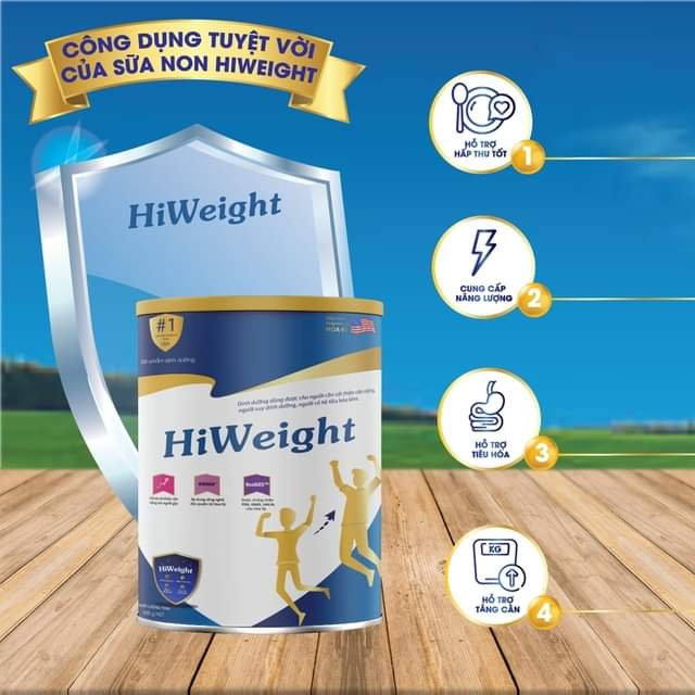 Sữa tăng cân HiWeight số 1 Hoa Kỳ - Sức Khỏe Việt 24H