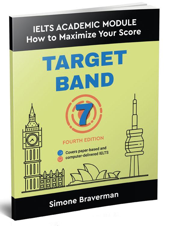 Target Band 7: IELTS Academic Module 4th Edition by Simone Braverman at Abbey's Bookshop | 9780987300973 | Paperback