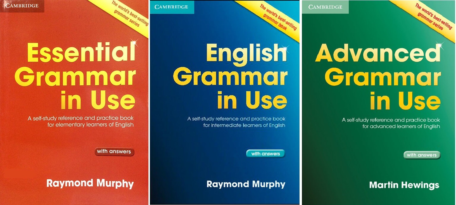 Bản Đẹp] English Grammar In Use 5th Essential + Intermediate + Advanced PDF + Audio