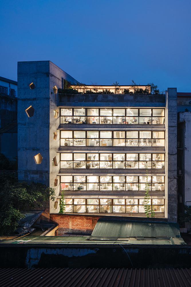 The Bridge Office Building in Hanoi, Vietnam by G8A Architecture