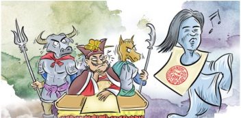 đầu trâu mặt ngựa, quỷ đầu trâu mặt ngựa, đầu trâu mặt ngựa là gì, hình ảnh đầu trâu mặt ngựa, hình đầu trâu mặt ngựa, ảnh đầu trâu mặt ngựa