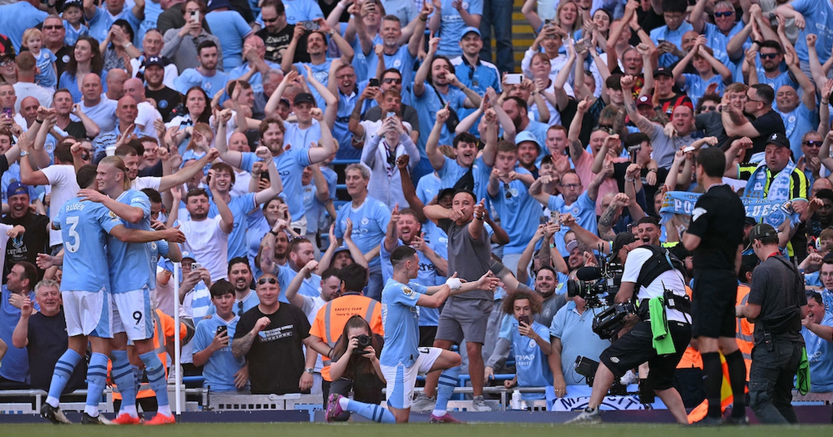 Vô địch Ngoại hạng Anh 4 lần liên tiếp, Man City lập kỷ lục lịch sử, Foden chói sáng
