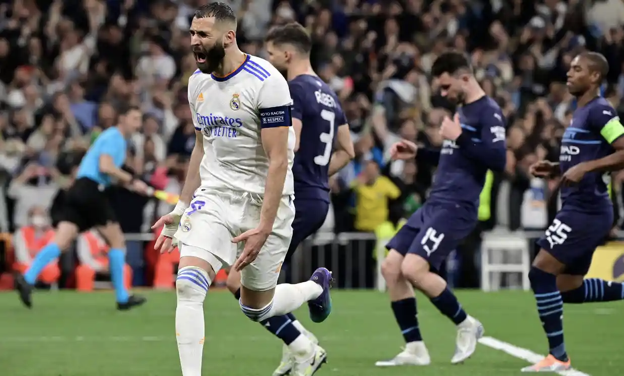 Kết quả bán kết C1: Real thắng ngược Man City trong hiệp phụ