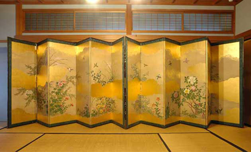 Bình phong – Đồ nội thất không thể thiếu trong nhà Nhật | Xây Dựng Số