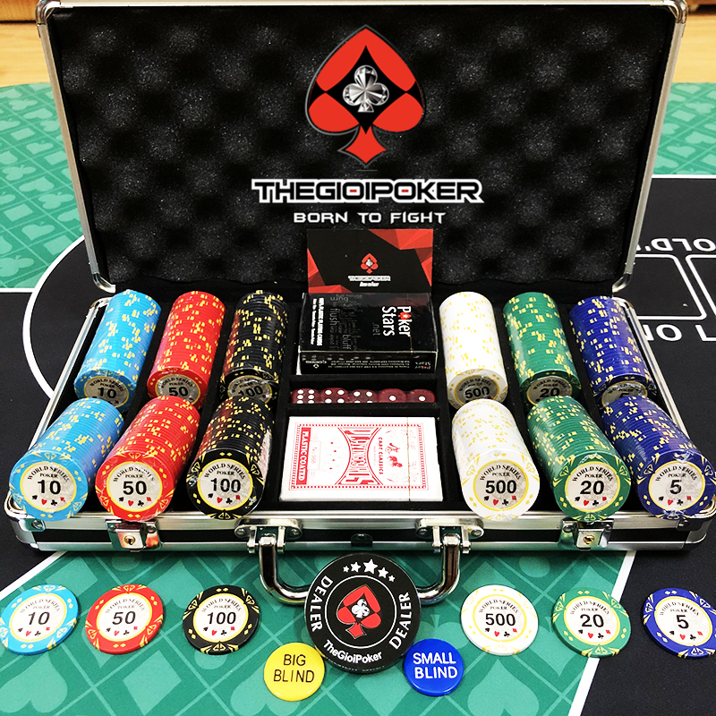 Chip Poker 300 Phỉnh Poker World Series Poker Clay