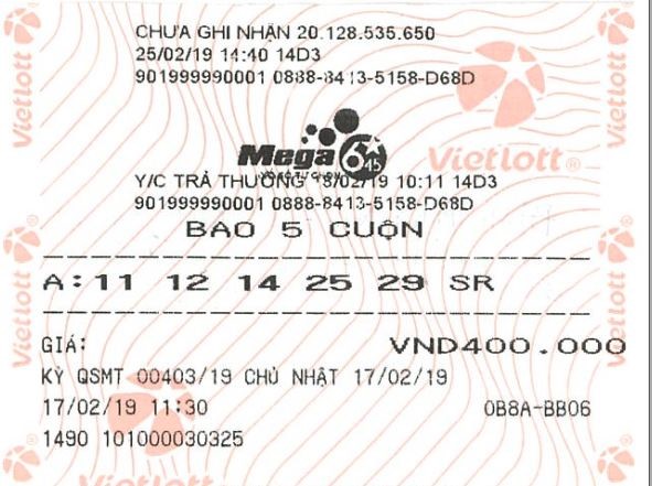 Chọn vé theo ngày sinh người thân, khách hàng TP. Hồ Chí Minh trúng 21,9 tỷ đồng
