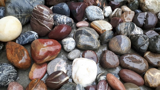 Các loại đá làm hòn non bộ - đá cuội
