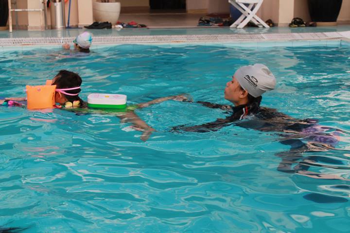 Khóa học bơi cho trẻ em ở thành phố Hồ Chí Minh