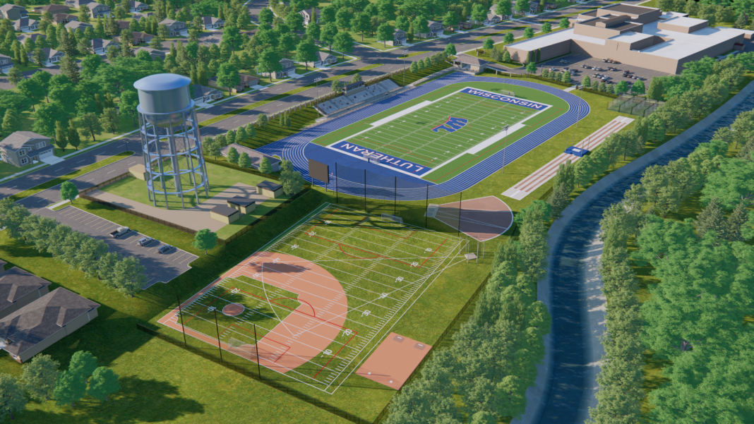 Wisconsin Lutheran H.S. holds groundbreaking for new athletic complex