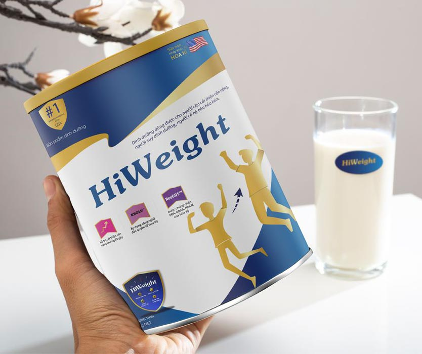 Sữa HIWEIGHT tăng cân có tốt không? Giá bán bao nhiêu chính hãng? Mua ở đâu? | Pan Clinic