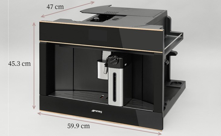 Kích thước máy pha cà phê thông dụng hiện nay