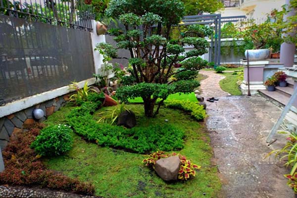 nguyên tắc thiết kế cảnh quan sân vườn