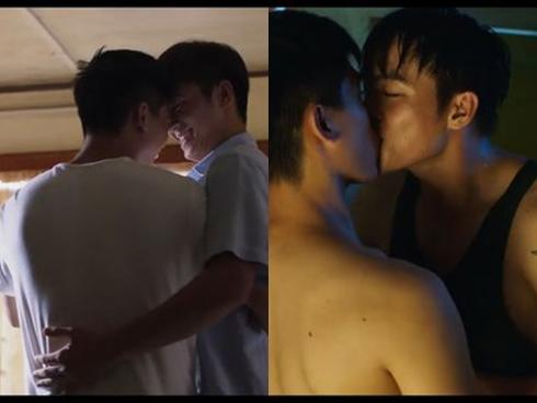 Hai nam chính hôn nhau nồng cháy trong phim đam mỹ Việt - 2sao