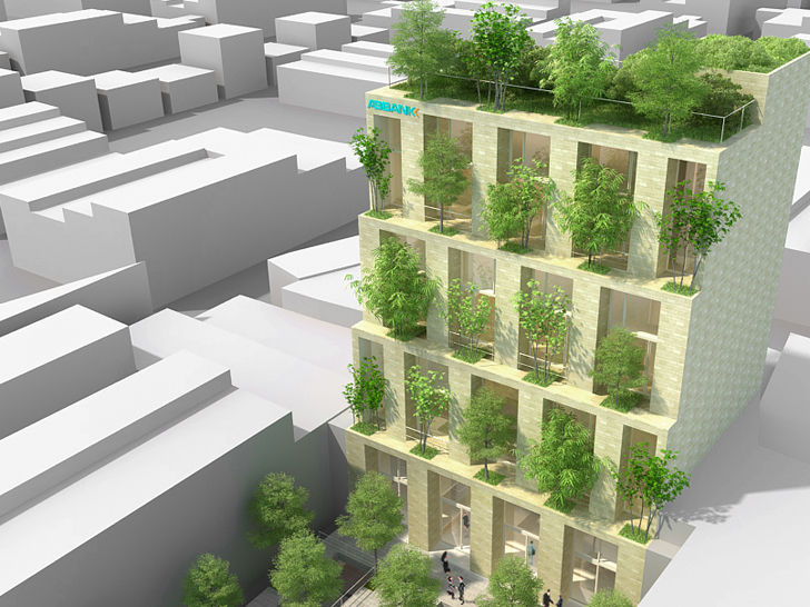 Vo Trong Nghia Architects to Build Vertical Forest Office Building in Vietnam