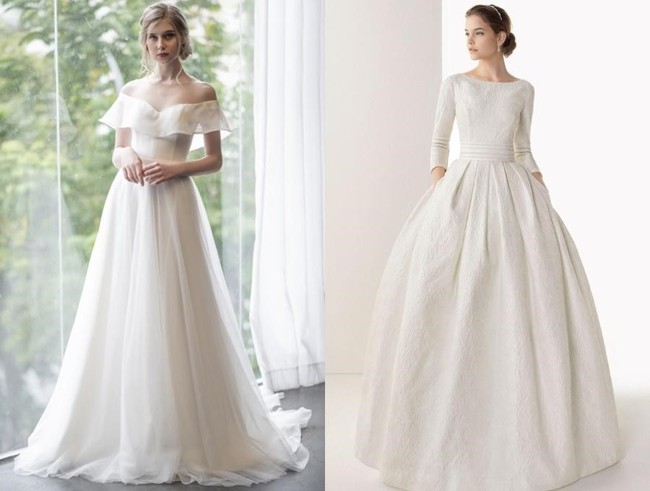 30+ Mẫu Váy Cưới Basic Cho Cô Dâu Thích Sự Đơn Giản, Trang Nhã