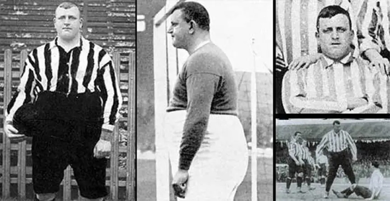 Những cầu thủ nặng ký nhất thế giới nổi tiếng với thân hình "đồ sộ".