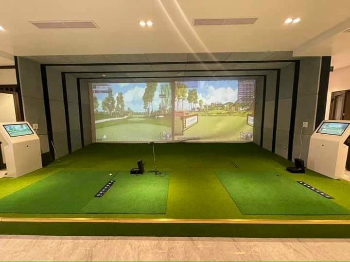 Thi Công Lắp Đặt Hệ Thống Phòng Tập Golf 3D Trong Nhà Ở Hà Nội